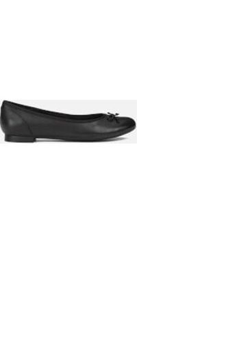 Clarks Women's Couture Leather Ballet Flats - Black - UK 7