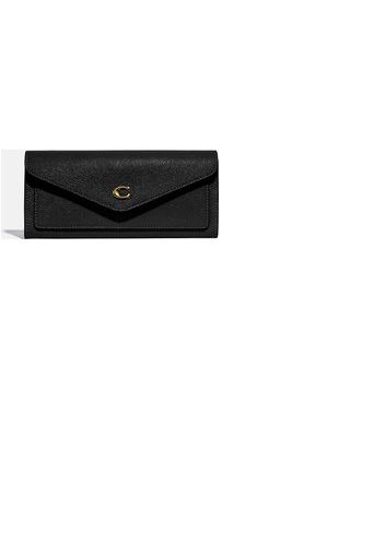 Coach Women's Crossgrain Leather Wyn Soft Wallet - Li/Black