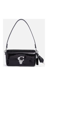 Coach Studio Sequin Baguette Bag - Black