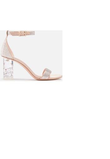 Kate Spade New York Women's Alora Pave Embellished Satin Sandals