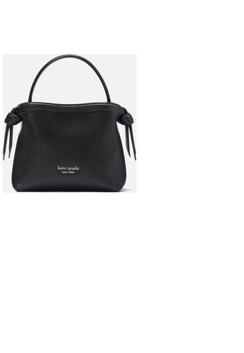 Kate Spade New York Women's Knott Pebbled Leather Mini Crossbody Bag - Black