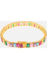 Kate Spade New York Women's Rainbow Joy-Baguette Tennis Bracelet - Multi