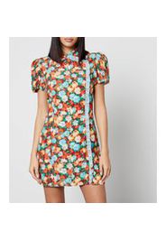 Kitri Philippa Floral-Print Crepe Mini Dress