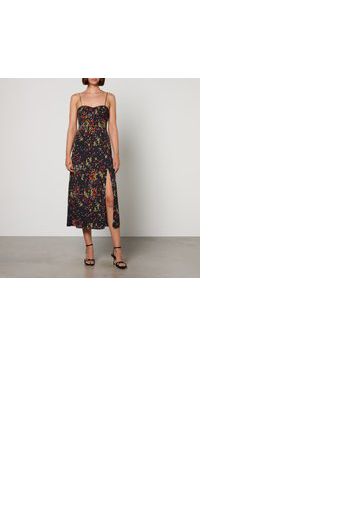 MAX&Co. Gina Floral-Print Chiffon Dress