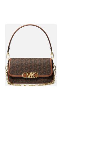 MICHAEL Michael Kors Women's Parker Pouchette Shoulder Bag - Brown/Luggage