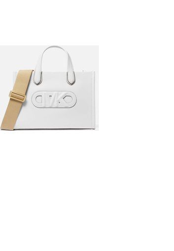 MICHAEL Michael Kors Women's Gigi Small Messenger Bag - Optic White