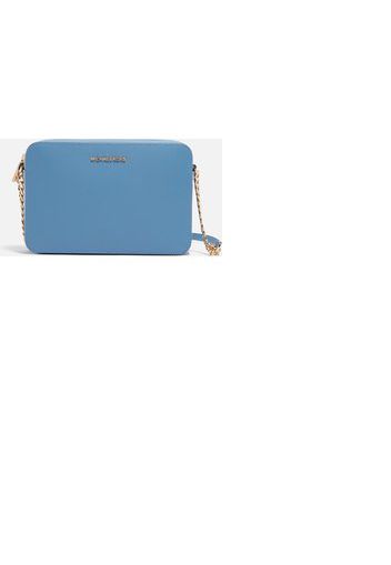 MICHAEL Michael Kors Women's Jet Set Large Ew Cross Body Bag - French Blue