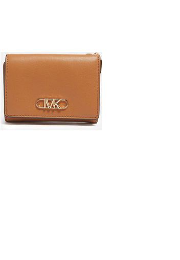 MICHAEL Michael Kors Women's Parker Medium Flap Trifold Wallet - Pale Peanut