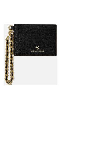 Michael Michael Kors Women's Jet Set Charm Small Id Chain Card Holder - Black