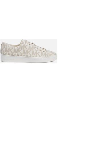 MICHAEL Michael Kors Women's Keaton Cupsole Trainers - Vanilla