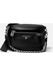 MICHAEL Michael Kors Women's Slater Medium Sling Pack Messenger Bag - Black