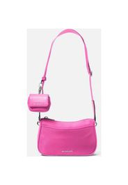 MICHAEL Michael Kors Women's Jet Set Medium Cross Body with Strap Bag - Cerise