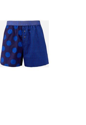 Paul Smith Men's Polka Dot Woven Boxer Shorts - Blue