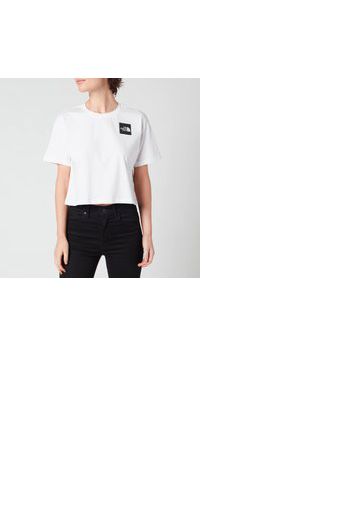 The North Face Women's Cropped Fine T-Shirt - White