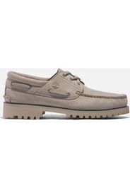 Timberland Men's Authentics 3-Eye Lug Shoes - Light Taupe