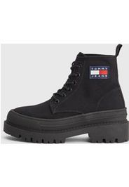 Tommy Jeans Women's Foxing Boots - Black