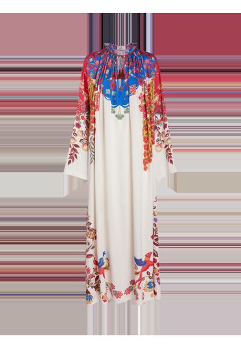 Silk Tunic Dress With Print