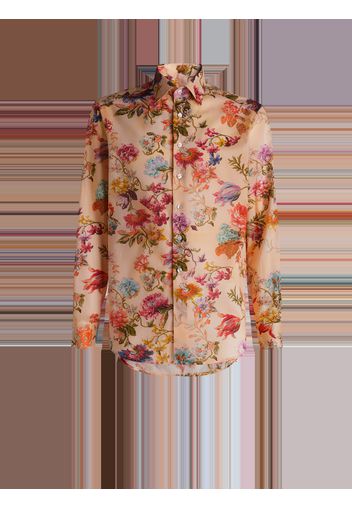 Floral Print Cotton Shirt