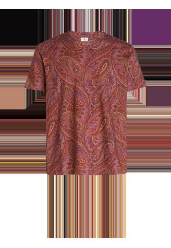 Paisley Cotton T-shirt