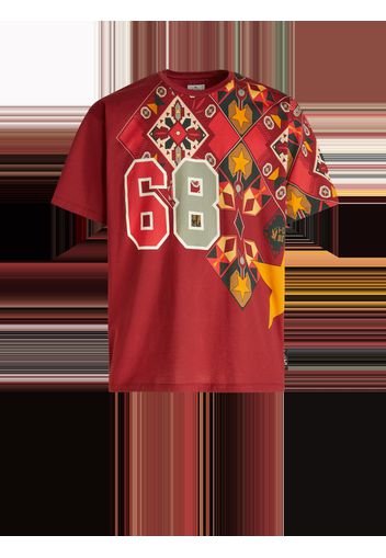 Tattoo Print Jersey T-shirt