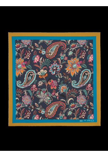 Floral Paisley Pocket Square