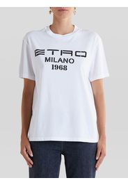 T-shirt With Etro Milano Logo