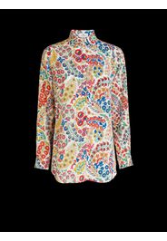 Floral Silk Shirt