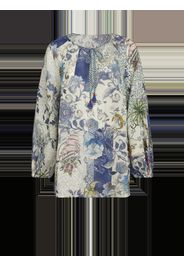 Blouse In Ramie With Old School Tattoo Print