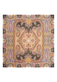 Paisley Print Cashmere And Silk Shawl