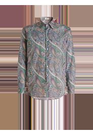 Macro Paisley Print Shirt