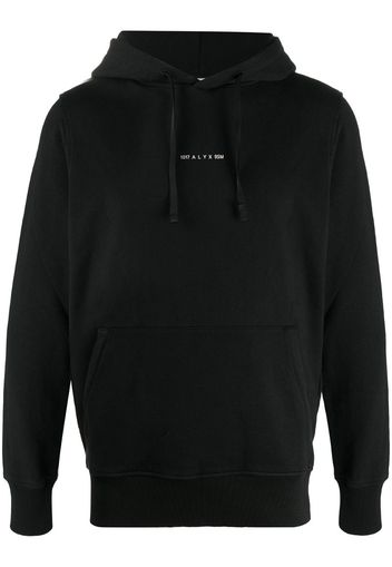 sphere logo printed hoodie