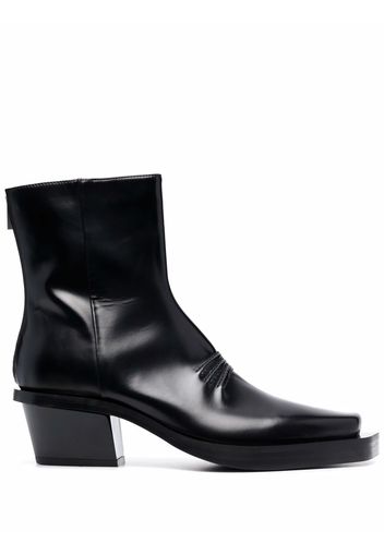 1017 ALYX 9SM Leone leather ankle boots - Black