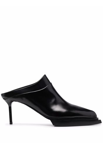 1017 ALYX 9SM leather 85mm mules - Black