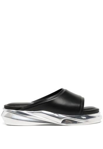 1017 ALYX 9SM chunky-sole slide sandals - Black