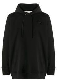 oversized logo print hoodie