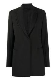 slit pocket long-sleeved blazer