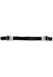 1017 ALYX 9SM signature-buckle rollercoaster belt - Black