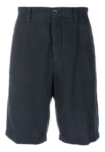 120% Lino linen Bermuda shorts - Blue