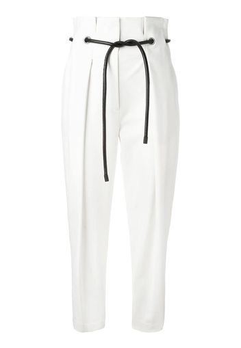 3.1 Phillip Lim Origami-Pleated Pant - White