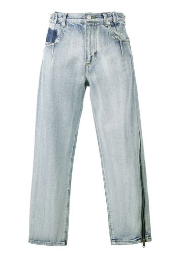 3.1 Phillip Lim Zippered Denim Pant - Blue