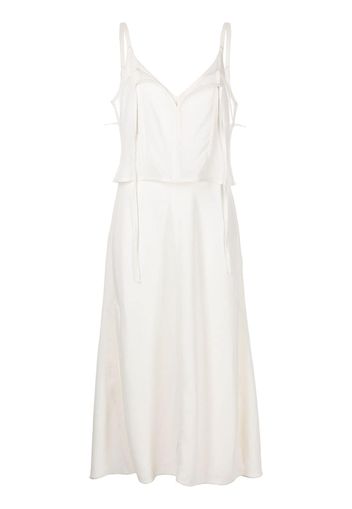 3.1 Phillip Lim deconstructed midi dress - White