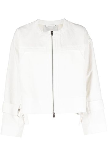 3.1 Phillip Lim boxy cotton-linen utility jacket - White