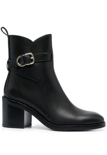 3.1 Phillip Lim 70mm buckled leather boots - Black