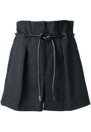 3.1 Phillip Lim Origami-Pleated Short - Black