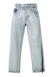 3.1 Phillip Lim Zippered Denim Pant - Blue