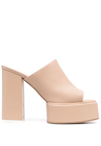 3juin Sue leather mules - Neutrals