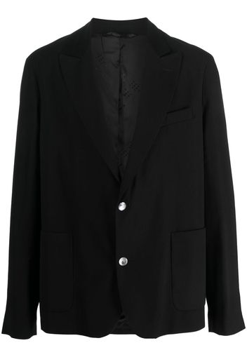 4SDESIGNS single-breasted blazer - Black