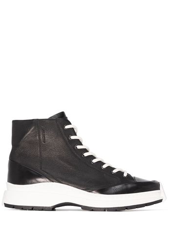 A-COLD-WALL* A COLD WALL LEATHER BLK BOOT - Black