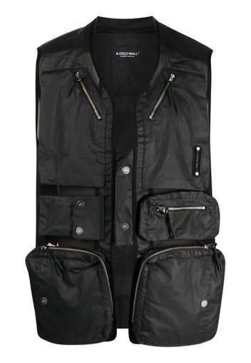 A-COLD-WALL* cotton gilet - Black