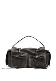 Acne Studios faded-effect tote bag - Brown